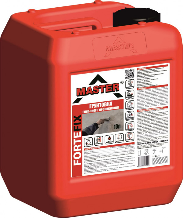 ҐРУНТОВКА ГЛУБОКОГО ПРОНИКНЕННЯ FORTEFIX MASTER 1